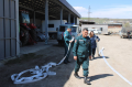 Tegh VFRG - first training and set up VFR station - April 2024 