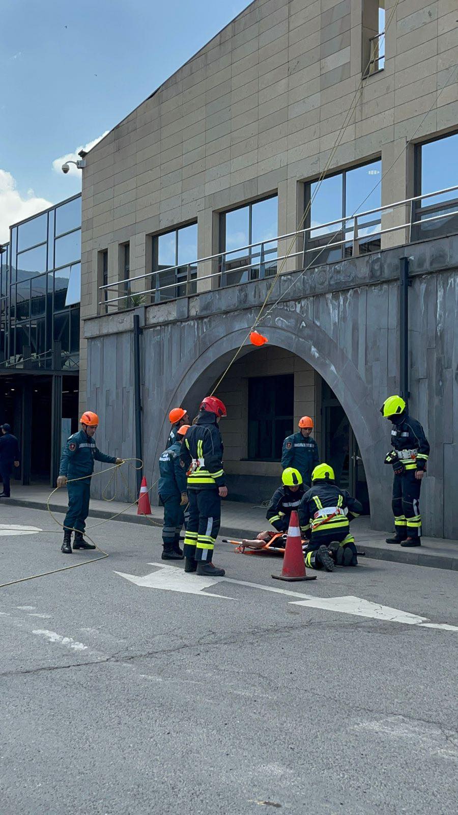 Noyemberan VFRG - MIA rescue service simulation exercise - Bagratashen - April 2026