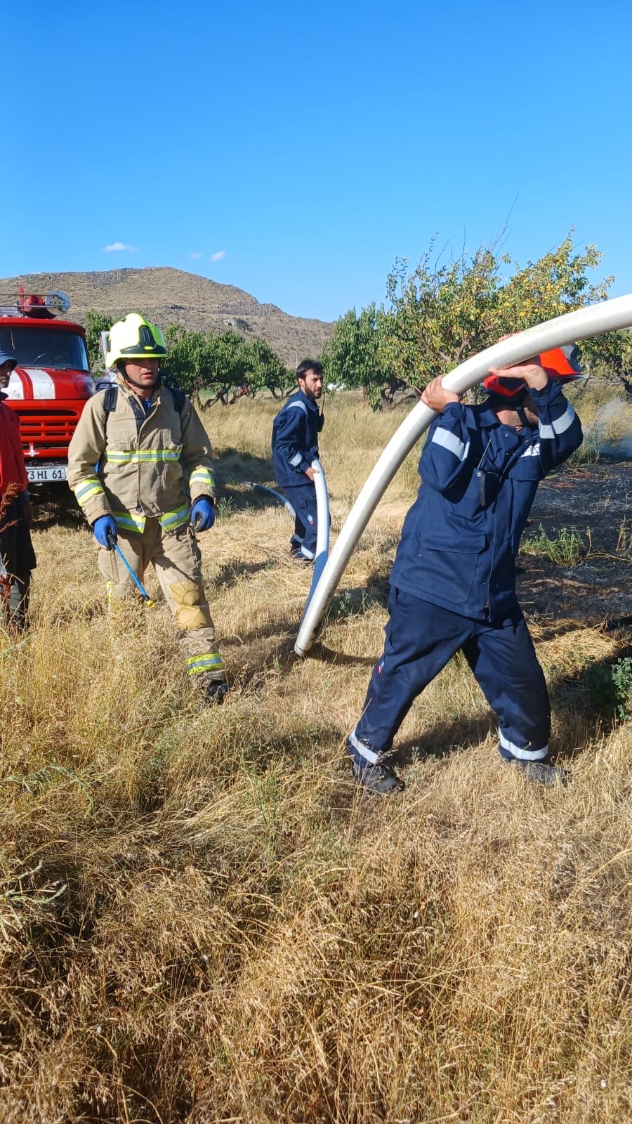 Talin VFRG - wildfire deployment - Aragatsavan - August 2025 