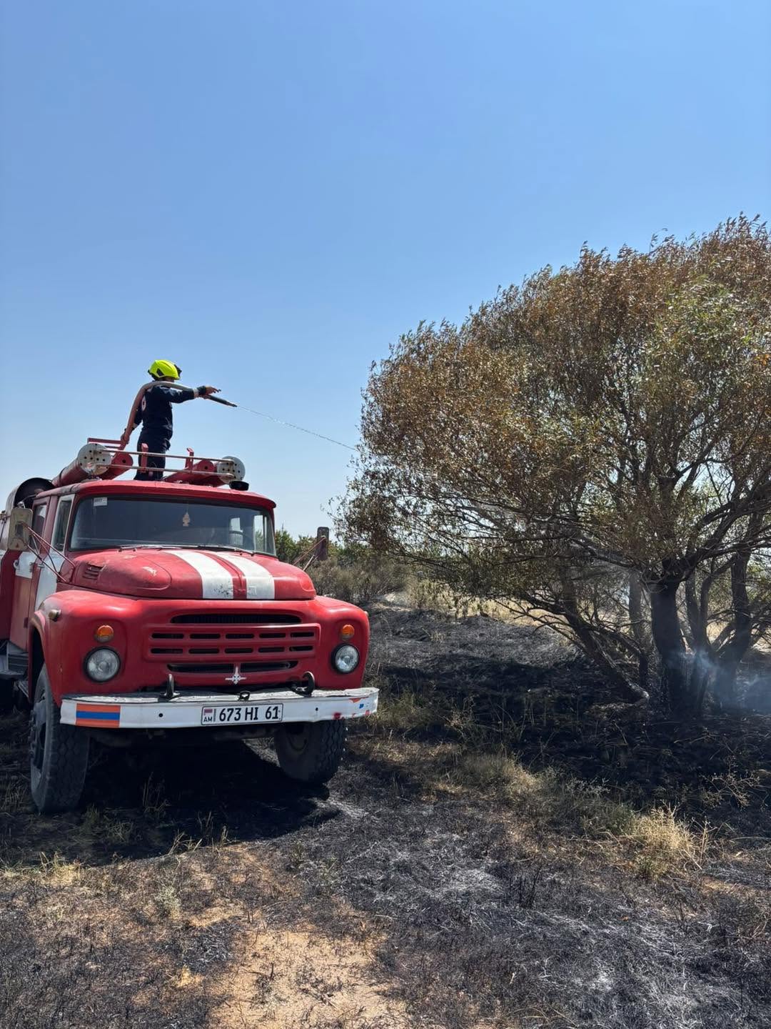 Talin VFRG - wildfire deployment - Aragatsavan - August 2026 