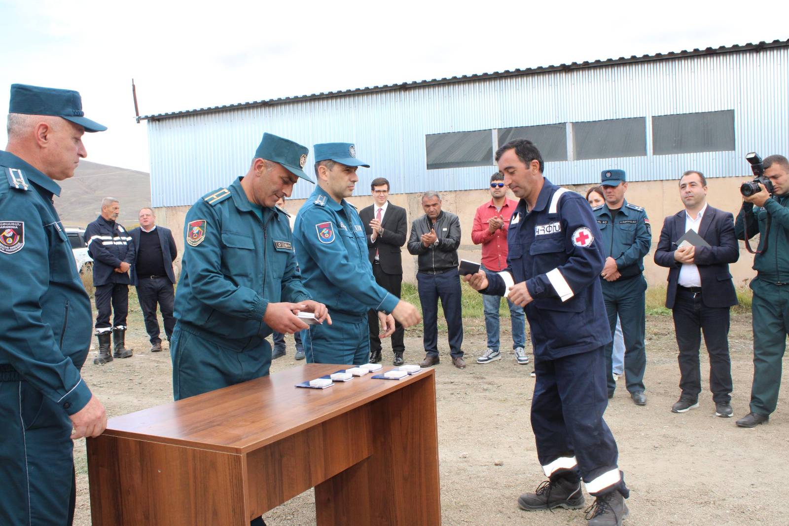 Spitak VFRG - VFR station inauguration - Mets Parni - October 2025