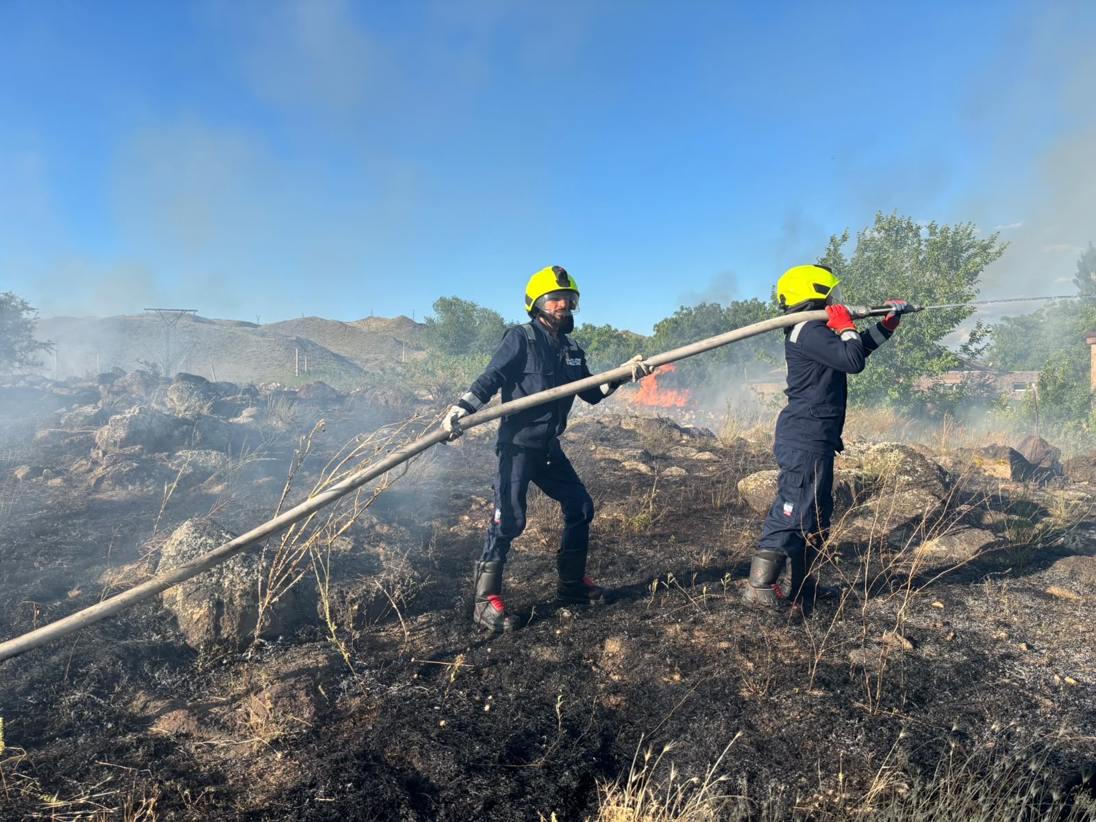 Talin VFRG - wildfire deployment - Aragatsavan - June 2026 
