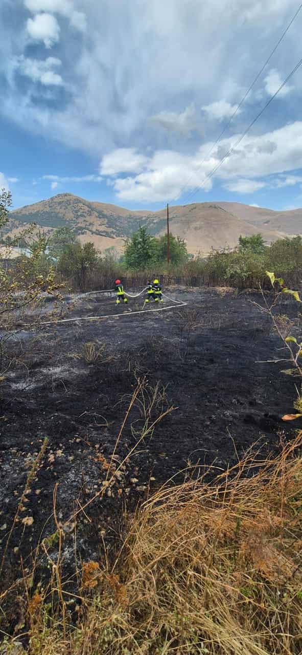 Tsakhkadzor VFRG - wildfires deployment - Meghradzor - September 2025