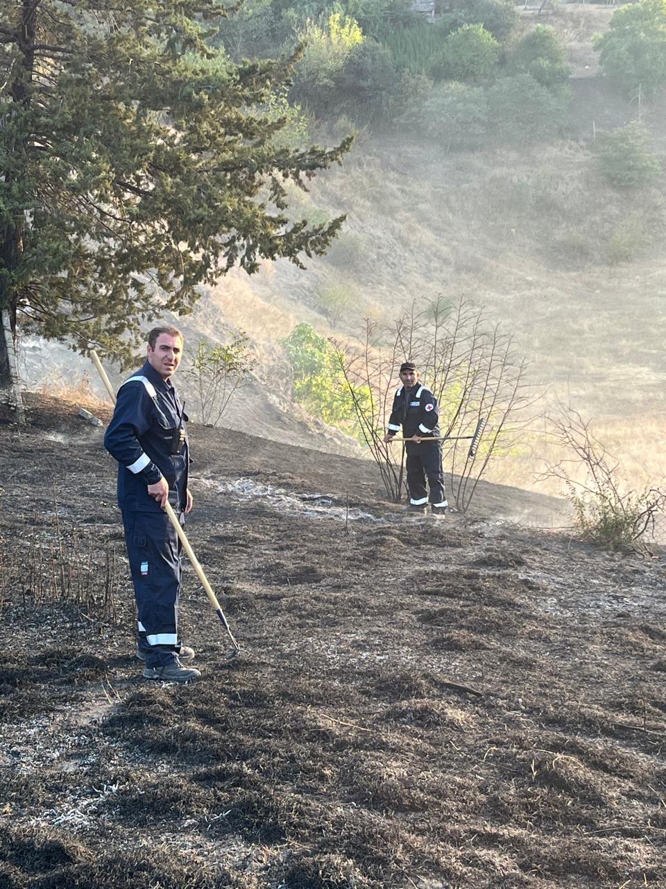 Noyemberan VFRG - wildfires deployment - Haghtanak - September 2025