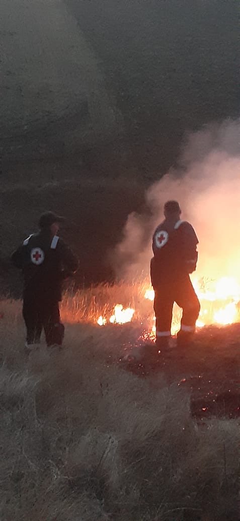 Spitak VFRG - wildfires deployment - Tsaghkaber - November 2025