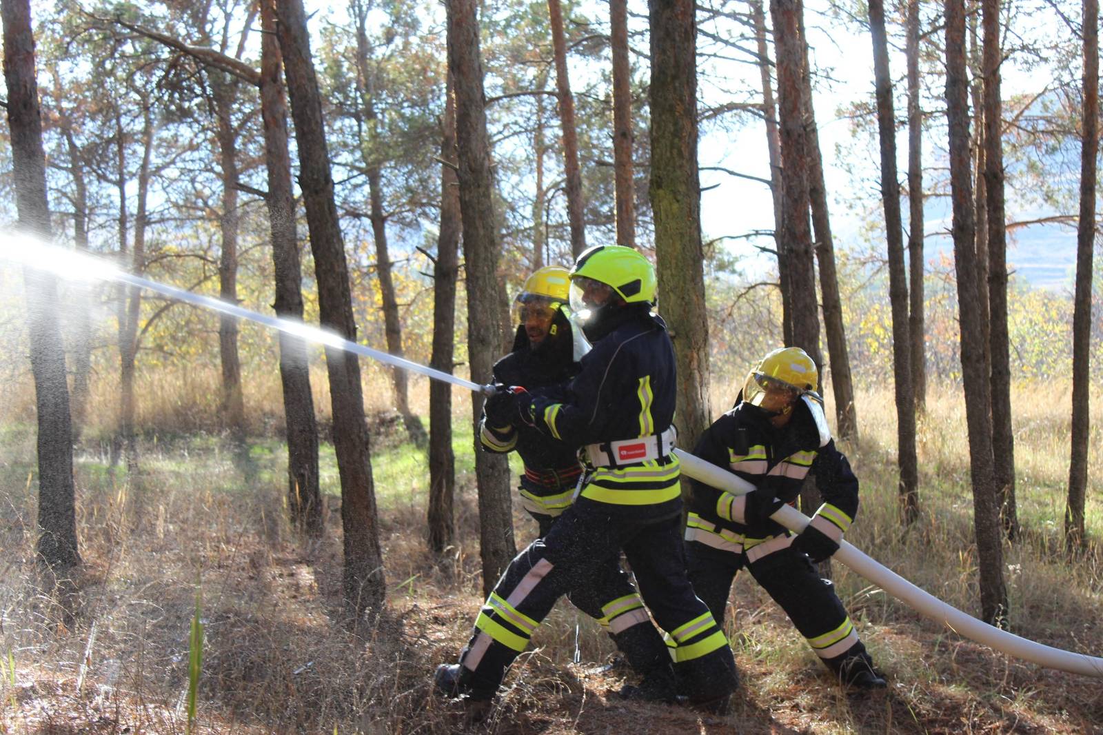Photo shoot session for the Fire Rescue Instruction Manual (FRIM) – Khachik - October 2023. 