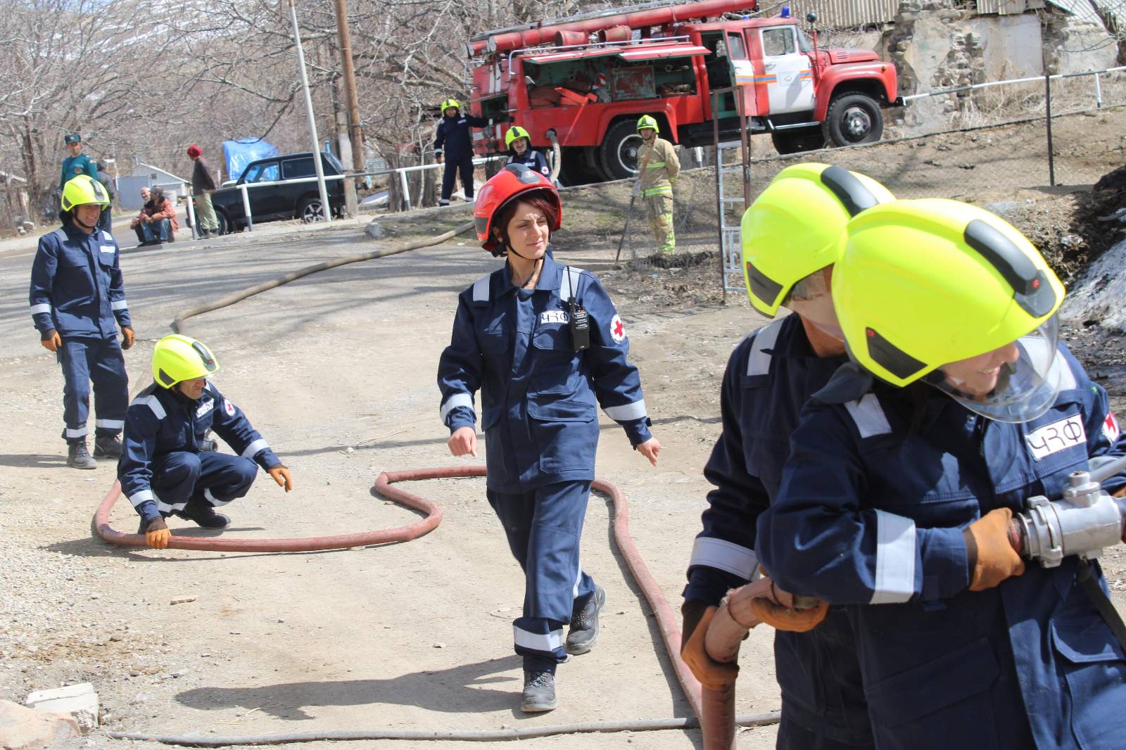 Vedi VFRG - first training - Lusashogh - March 2025
